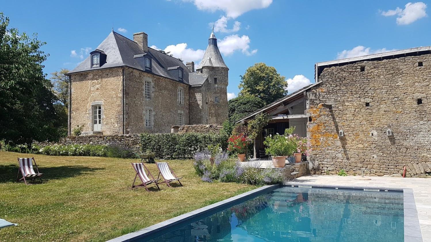 Pensjonat L'Annexe Du Plessis Bochard Saint-Pierre-des-Nids Zewnętrze zdjęcie